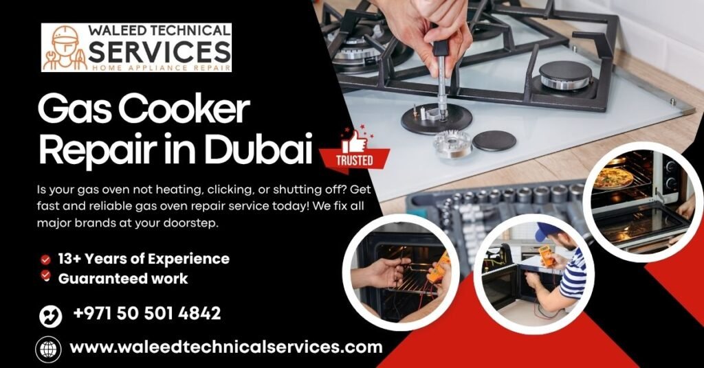 gas cooker repair in dubai