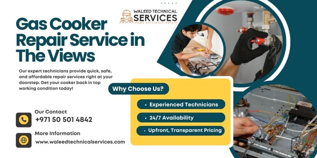 Gas Cooker Repair Service in The Views