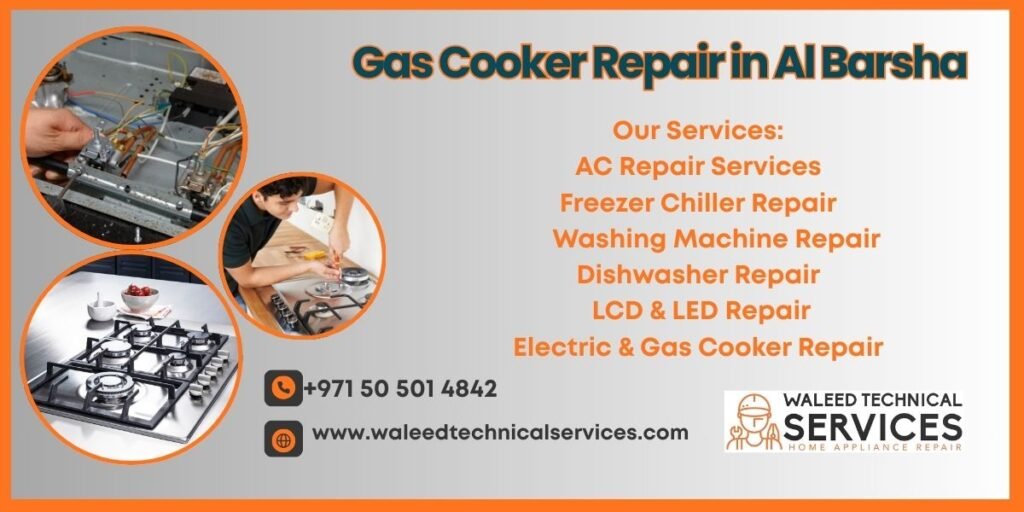 Gas Cooker Repair in Al Barsha