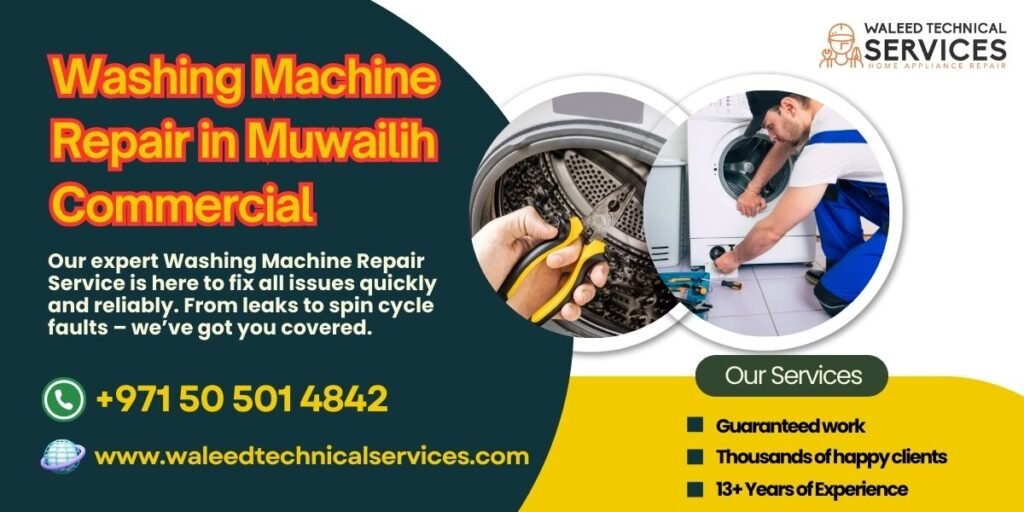 Washing Machine Repair in Muwailih Commercial