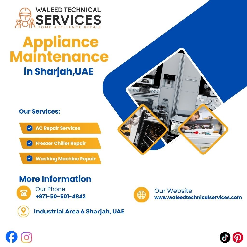 Appliance Maintenance in Sharjah UAE