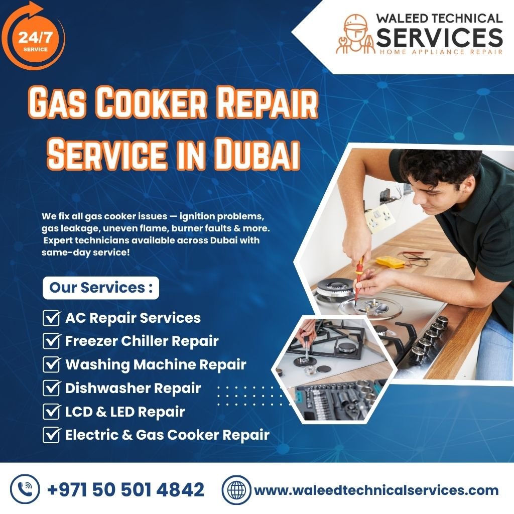 Gas Cooker Repair Service in Dubai